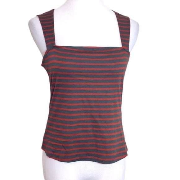 Articles of Society Striped Square Neck Tank Top NWT Size Medium - Picture 2 of 9